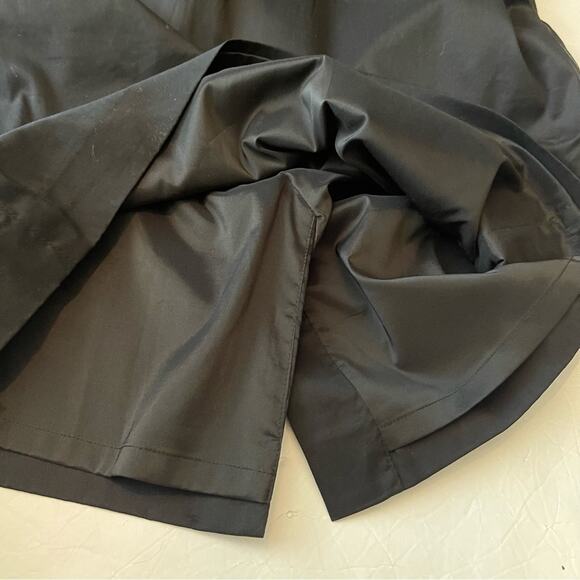 Ann Taylor Party Date Night Little Black Dress With Ruffled Bodice NWT Size 0P - Picture 8 of 15